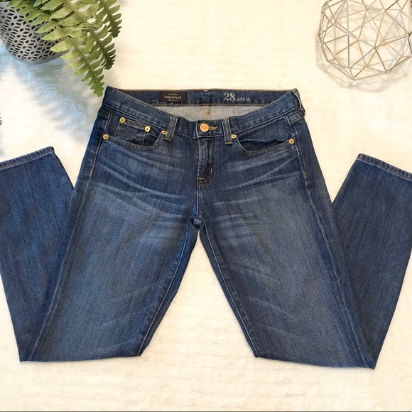 J. Crew Denim - 🚫SOLD🚫J. Crew💙Toothpick Ankle Skinny Jeans